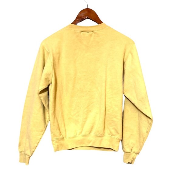 Vintage Champion Vanderbilt University Crewneck Sweatshirt Xs Yellow Collegiate - Picture 3 of 6